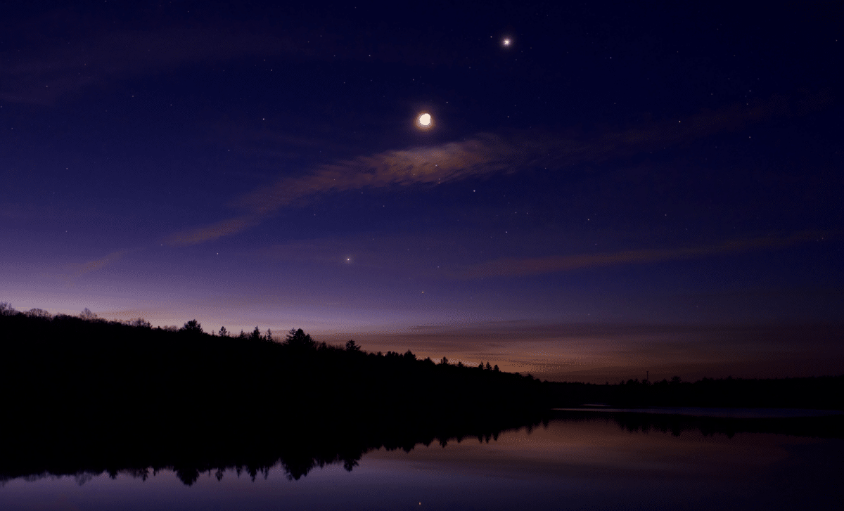 Catch Venus And Jupiter’s Spectacular Dance In The April Night Sky