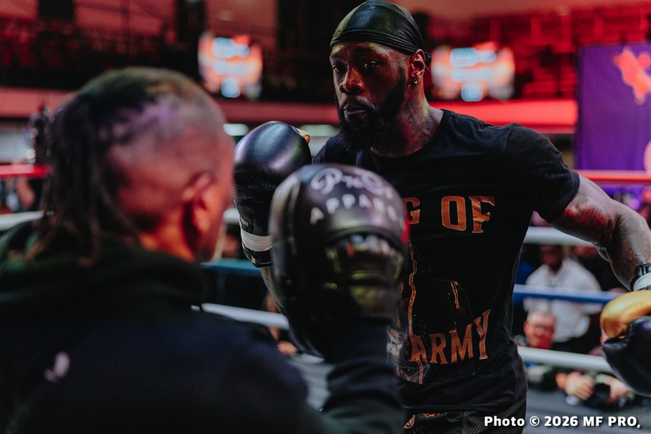 Image: Eddie Hearn says Deontay Wilder could be “shot to pieces”