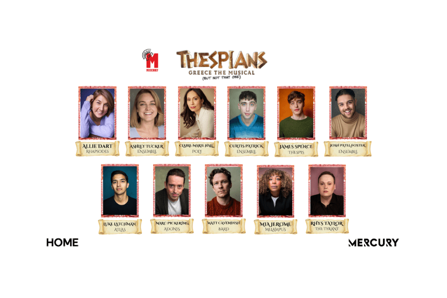 Mischief Theatre’s new musical comedy Thespians, co-produced by HOME, has announced its full cast ahead of the UK tour, which arrives at HOME this July