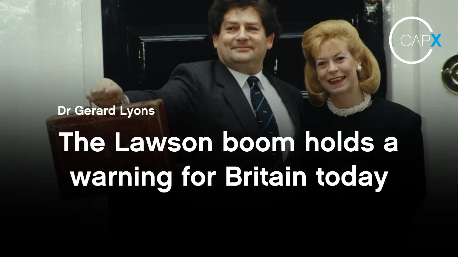 The Lawson boom holds a warning for Britain today