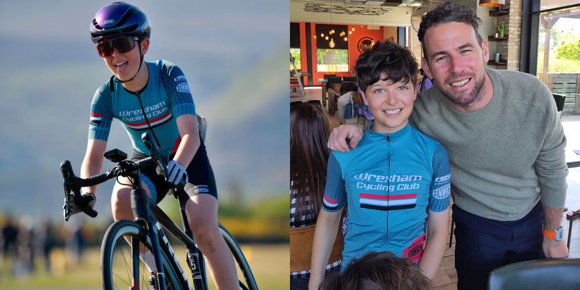 Wrexham youngster impresses in national cycling competition