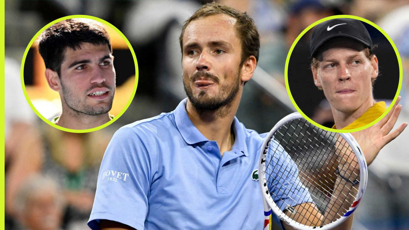 Medvedev reveals why Alcaraz & Sinner are ruling tennis