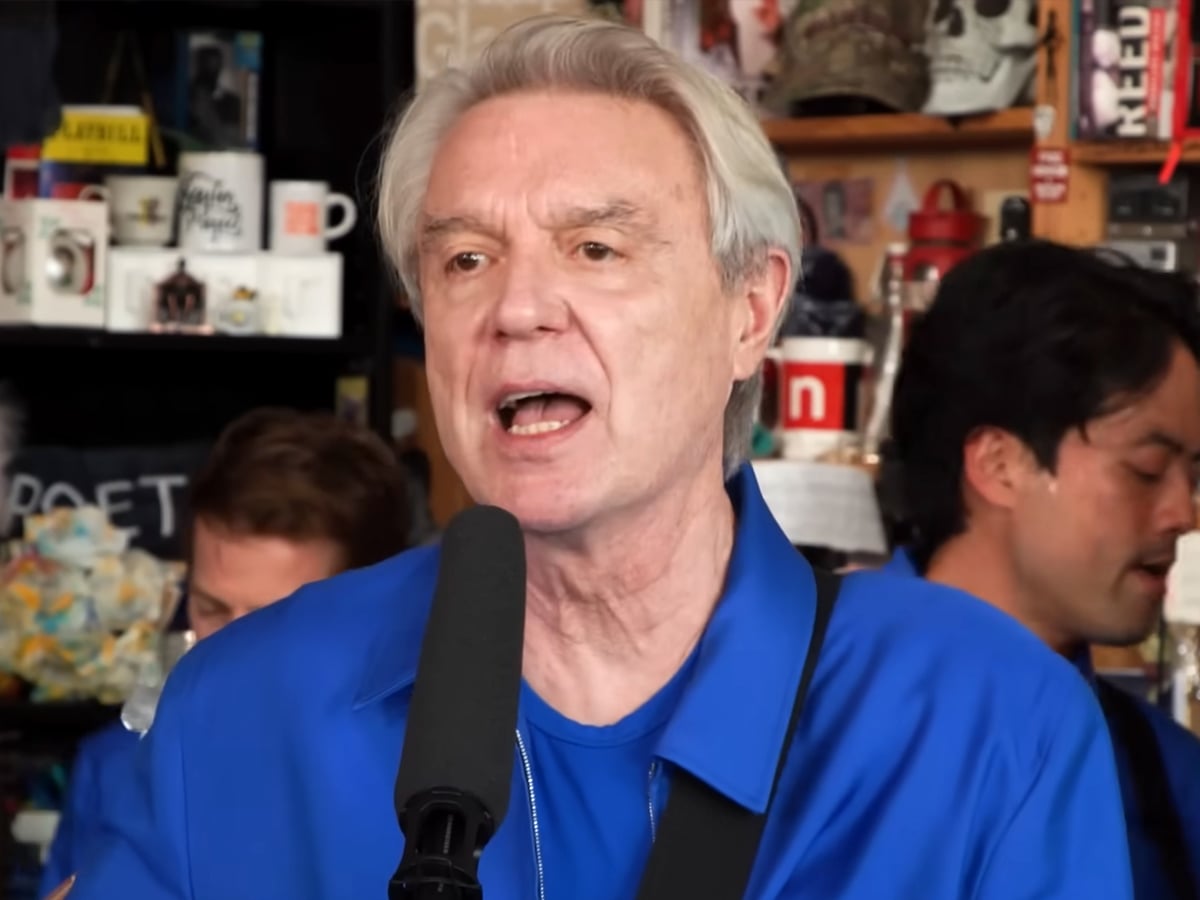 The LA party and strange text that inspired David Byrne