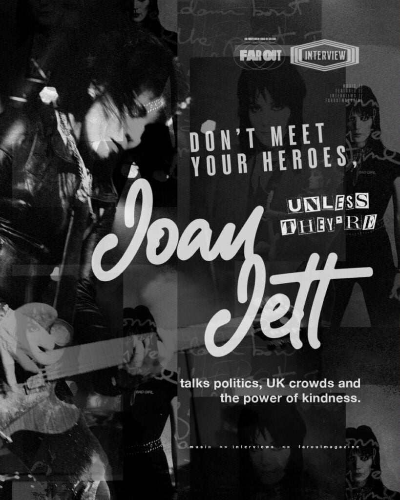 Don't meet your heroes, unless they're Joan Jett