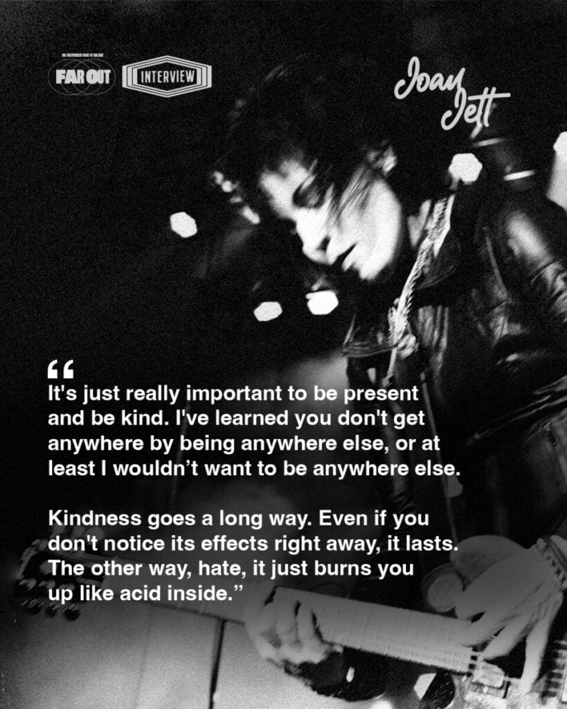 Don't meet your heroes, unless they're Joan Jett