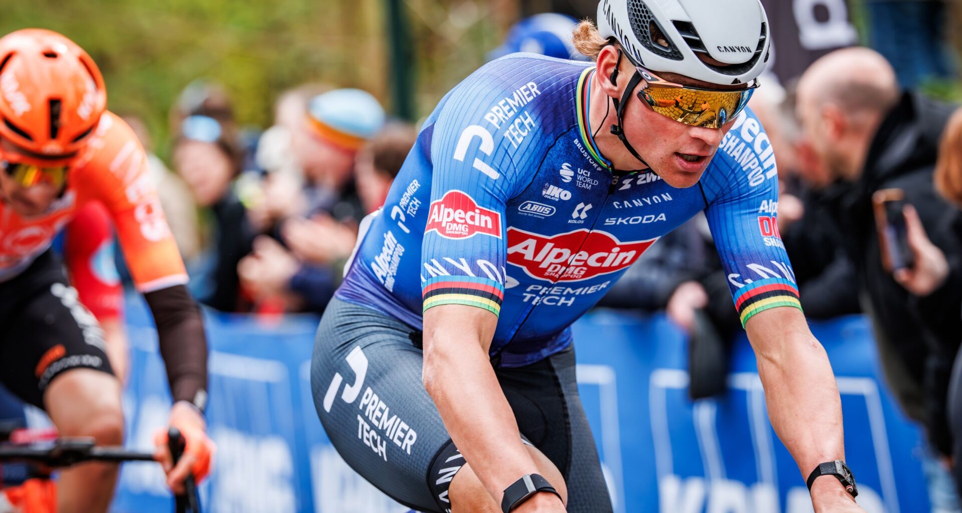 'Not a disadvantage for me' – Mathieu van der Poel welcomes addition of Remco Evenepoel to Tour of Flanders but warns against underestimating debutant