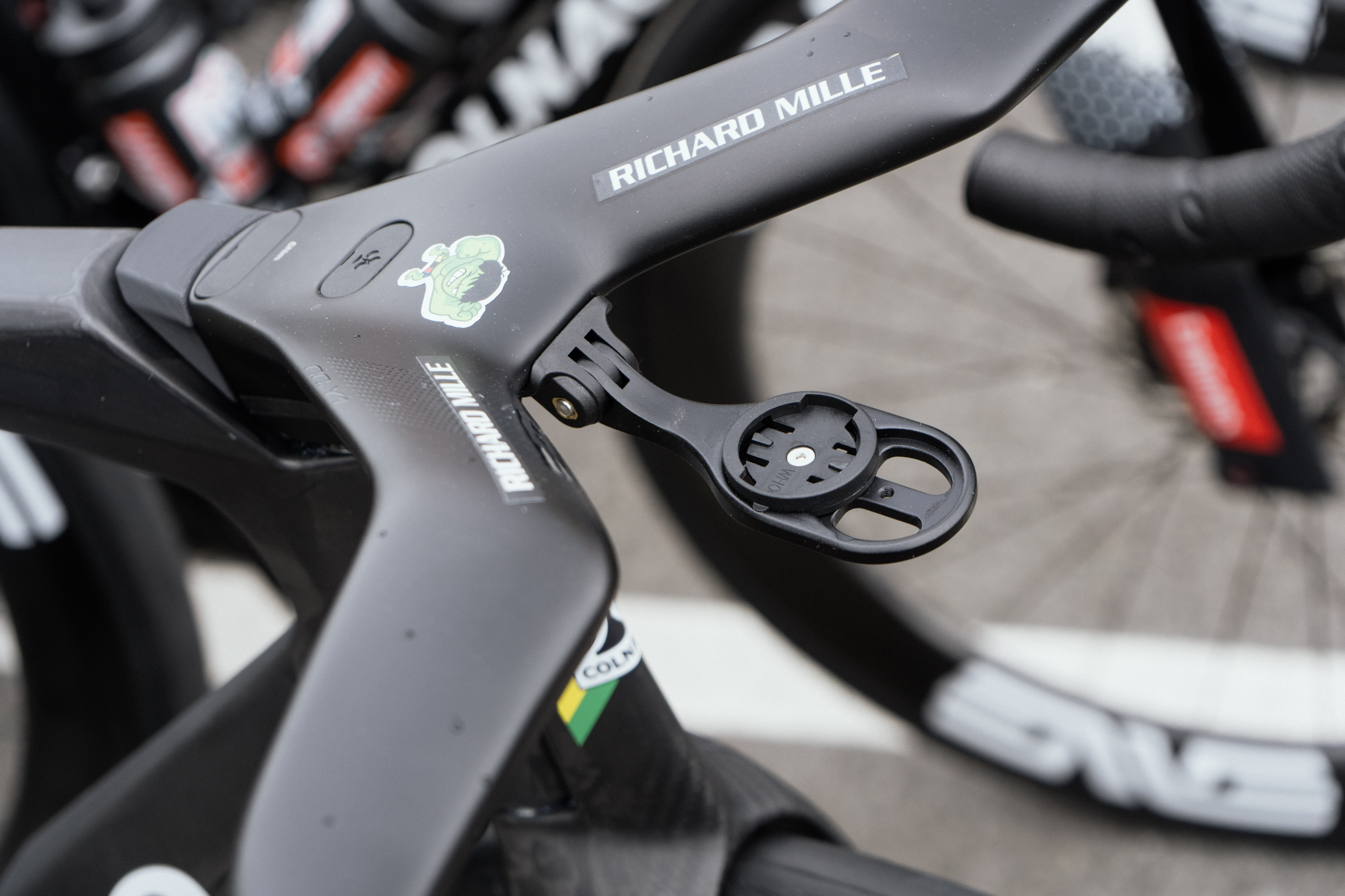 Tadej Pogacars race bike