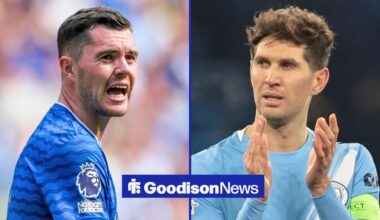 Michael Keane to fume with Everton as John Stones love affair continues