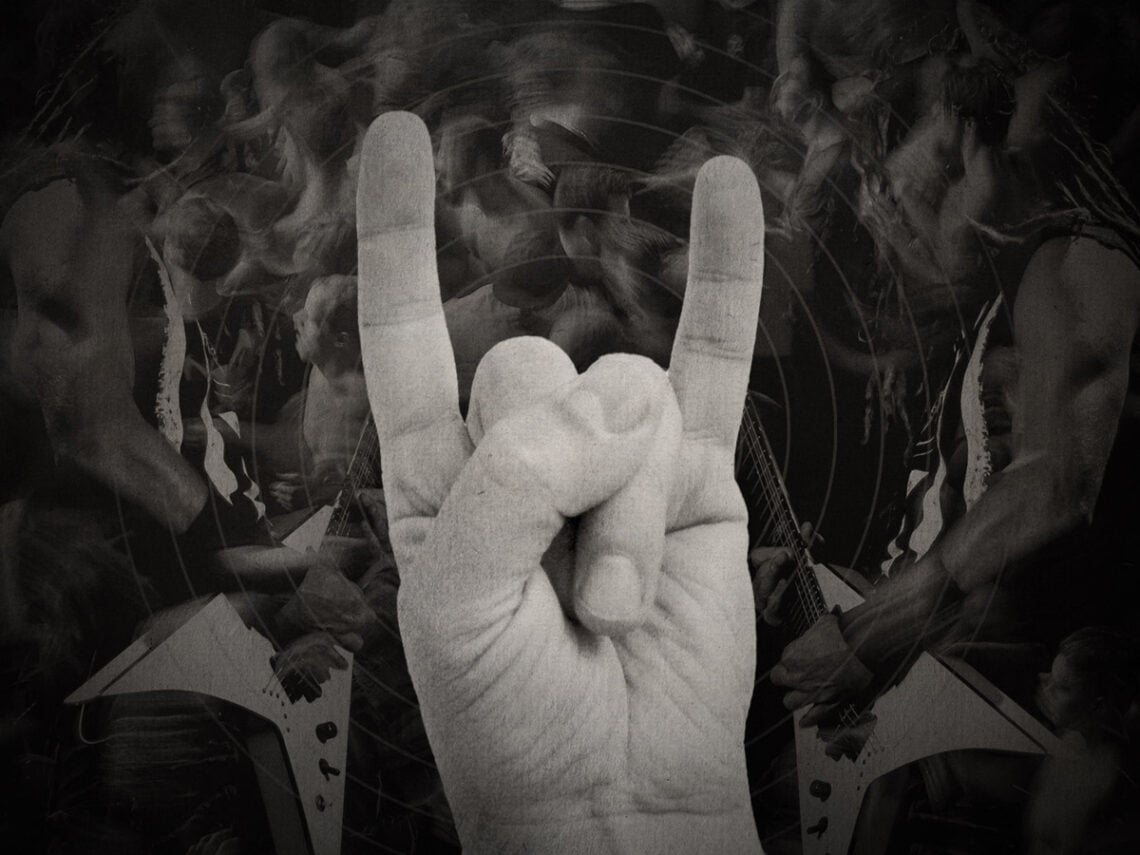 Exploring the origins of the metal horns gesture -