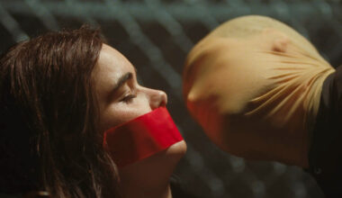 Barbie Ferreira and Dacre Montgomery in Daniel Goldhaber’s Faces of Death.