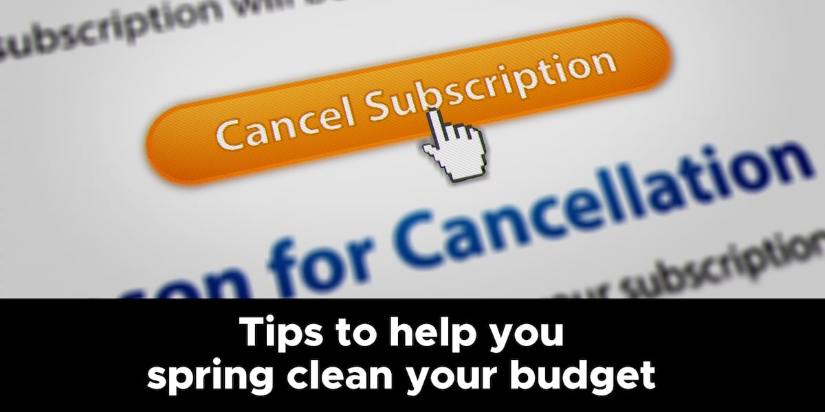 Tips to help you spring clean your budget