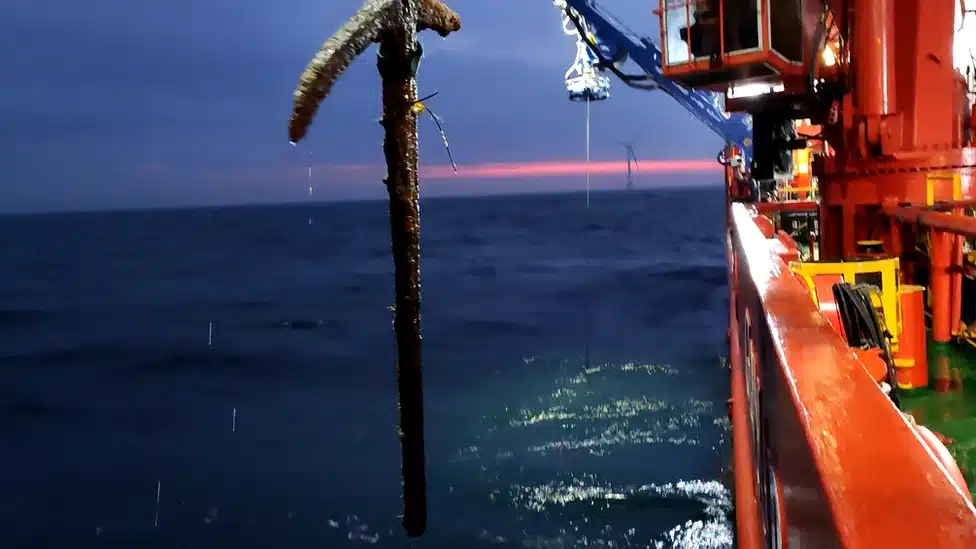 First Found In 2018, The Anchor Was Removed From The Sea In 2021