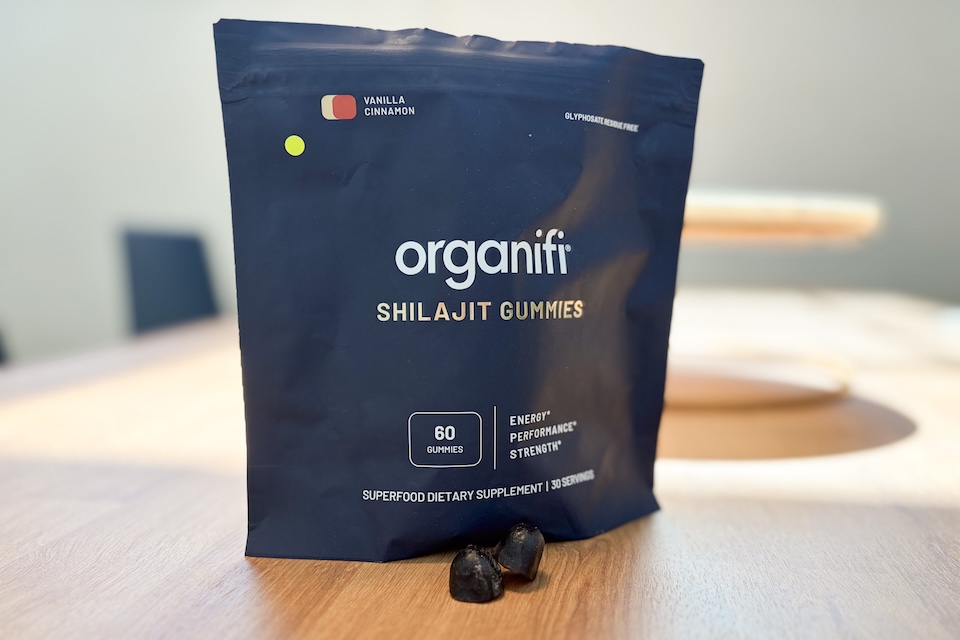 Organifi Shilajit Gummies as best vitamin for energy