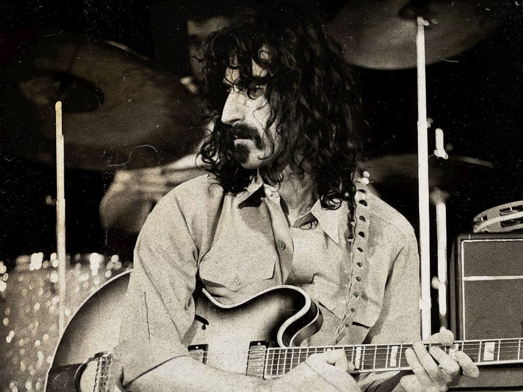 Frank Zappa performing in Copenhagen - 1967