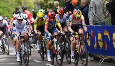 Fleur Moorsand Anna van der Breggen of Netherlands and Team SD Worx - Protime compete during the 12th Amstel Gold Race Ladies Edition 2026 (Photo by Luc Claessen/Getty Images)
