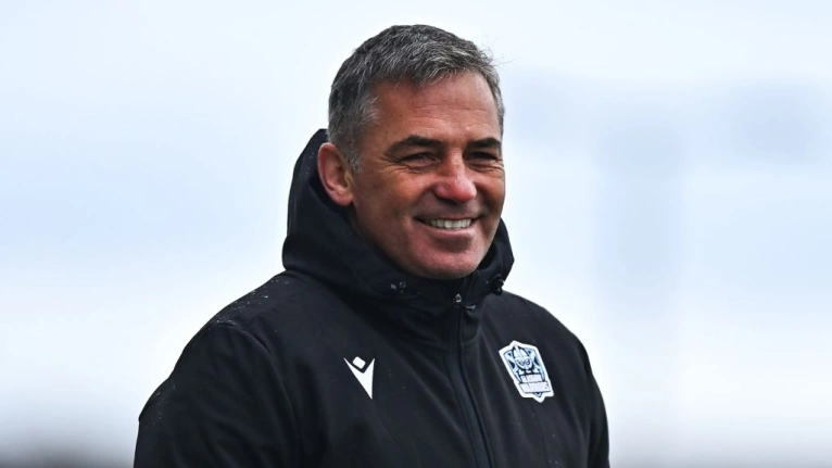 Glasgow Warriors head coach Franco Smith