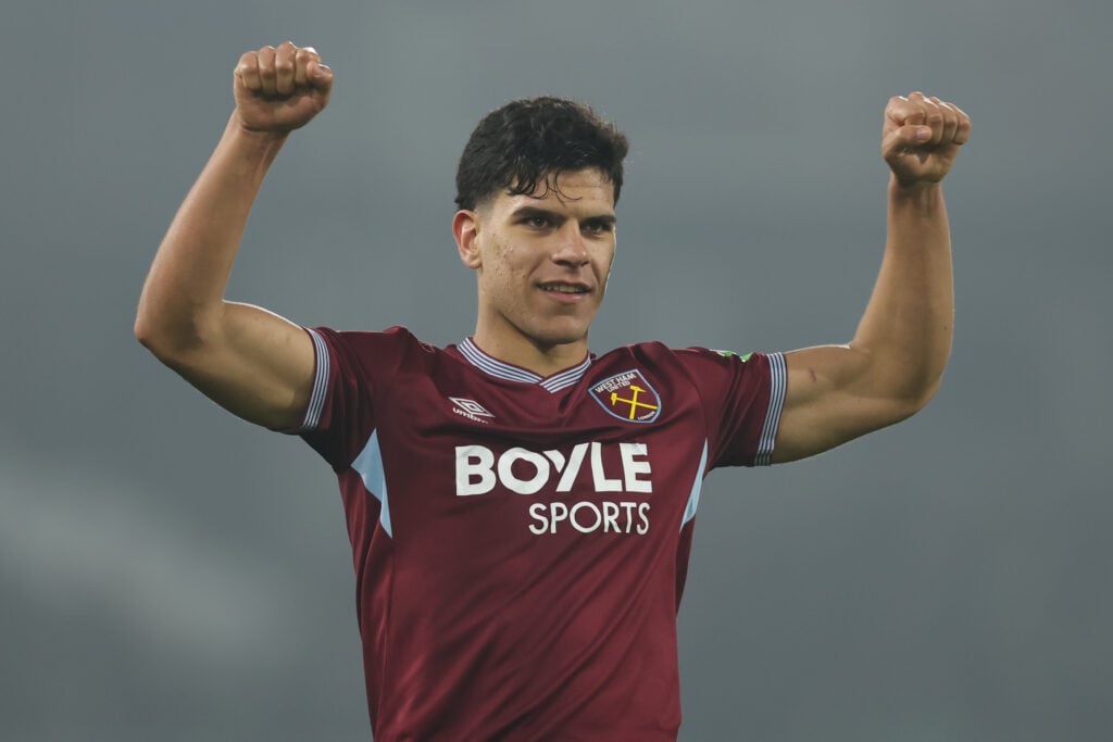 Mateus Fernandes during Fulham v West Ham United - Premier League