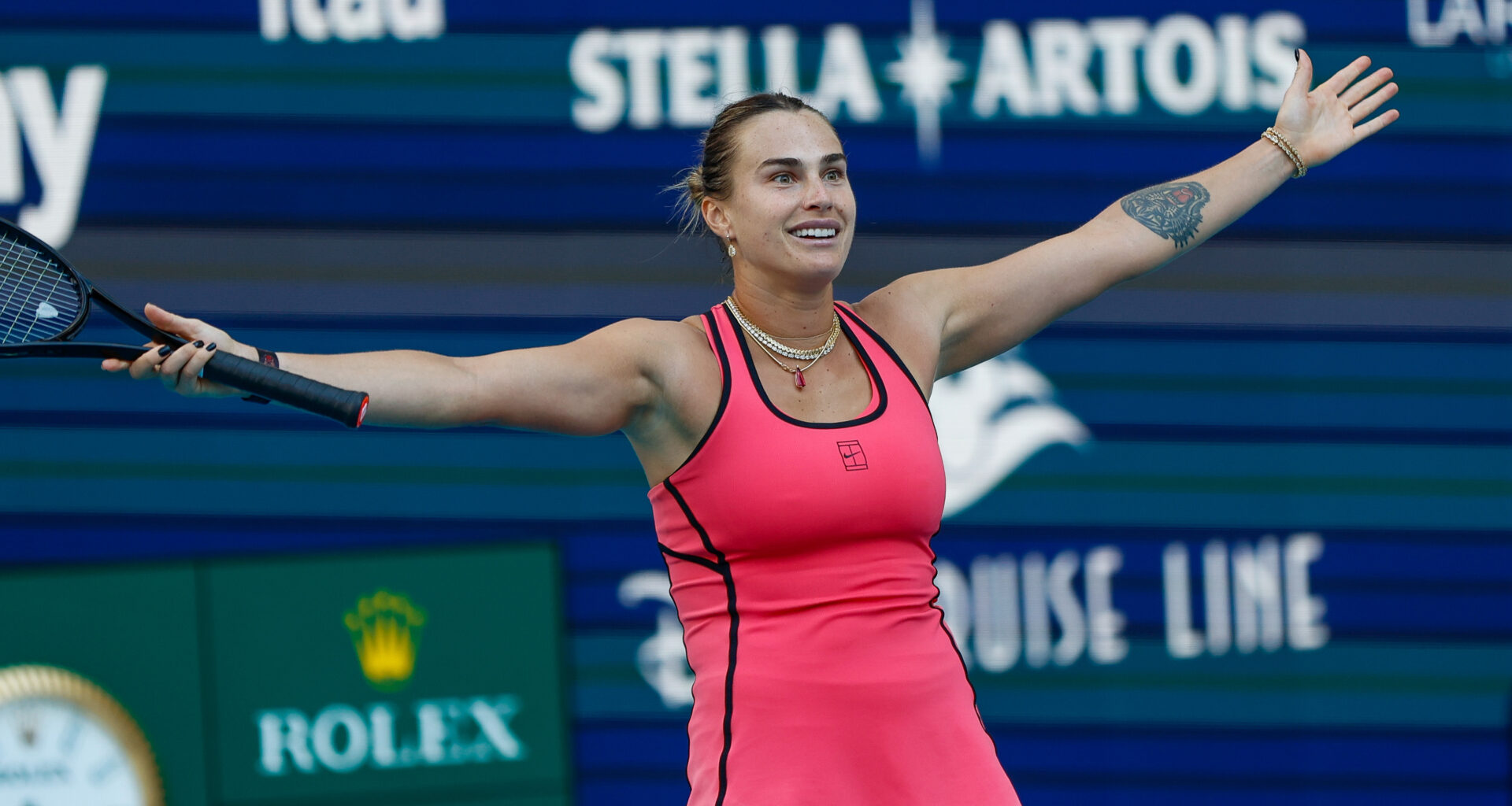 Sabalenka passes Evert on list of most consecutive weeks at No. 1