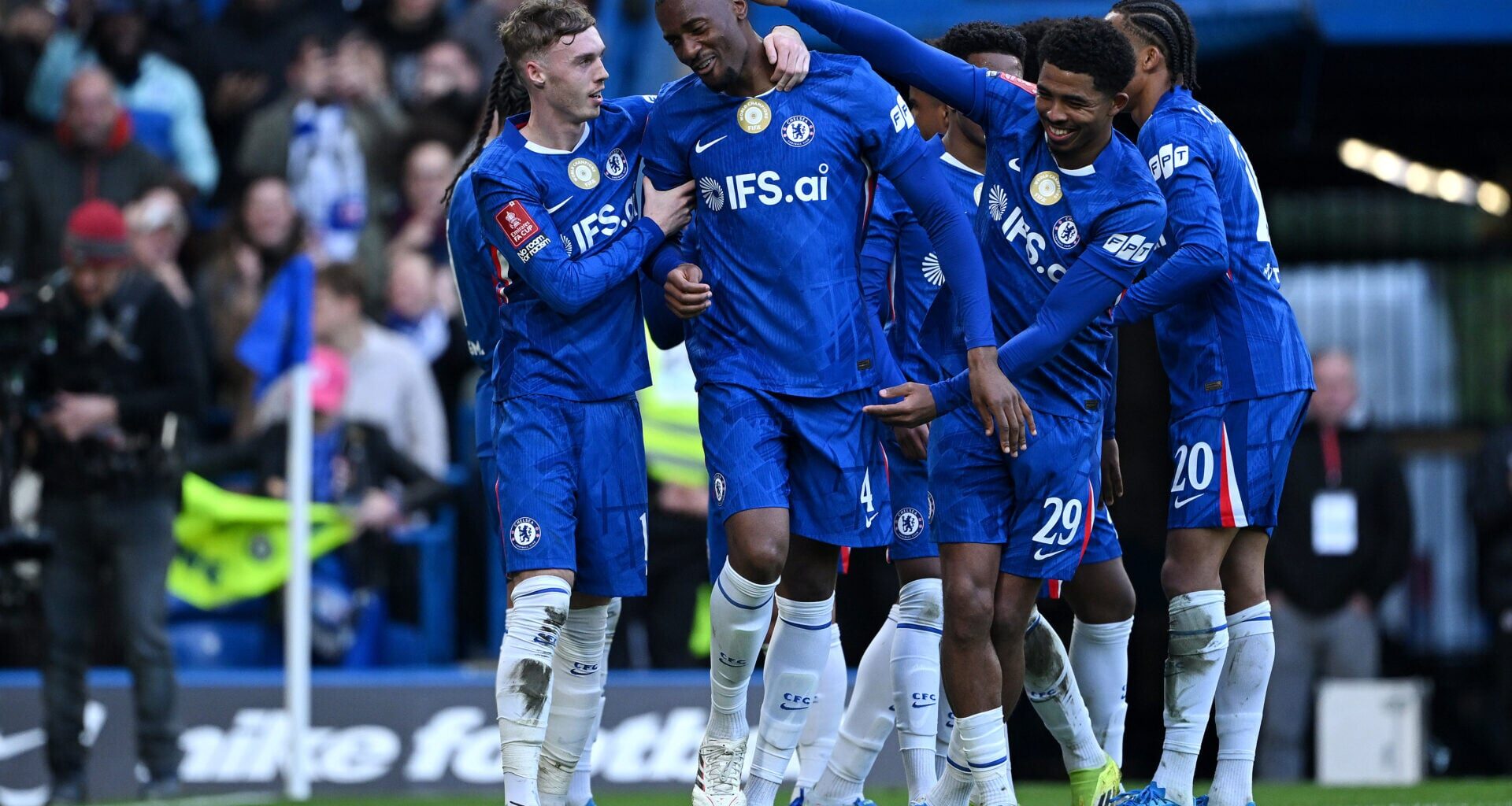 Cole Palmer's hilarious message to Roy Keane after tunnel incident before Chelsea's 7-0 win