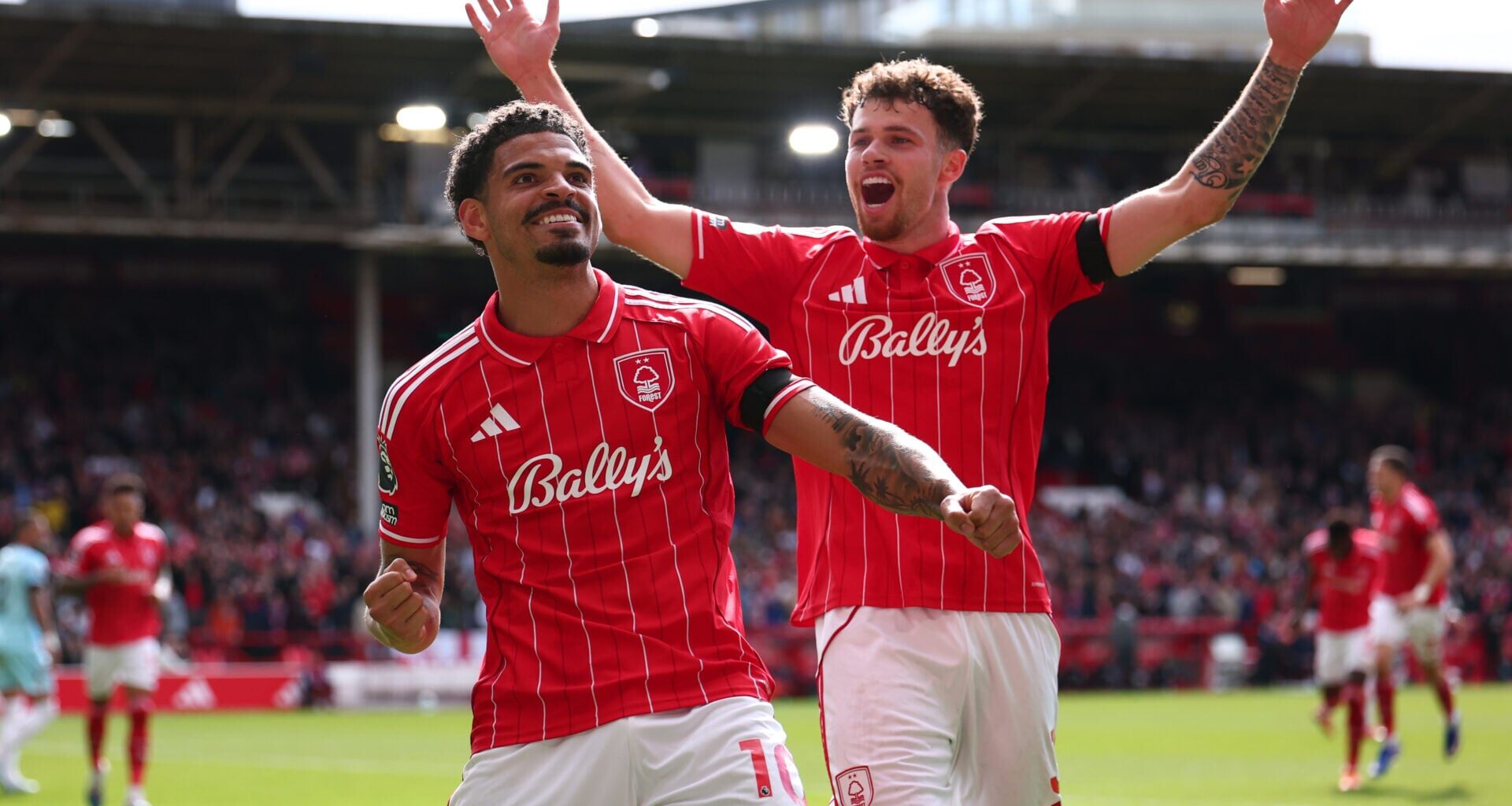 Morgan Gibbs-White says there is one player in the Nottingham Forest squad who never stops running