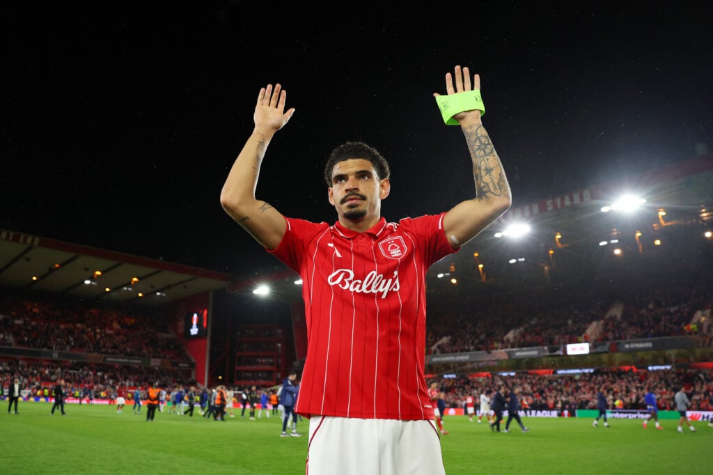 Nottingham Forest captain Morgan Gibbs-White.