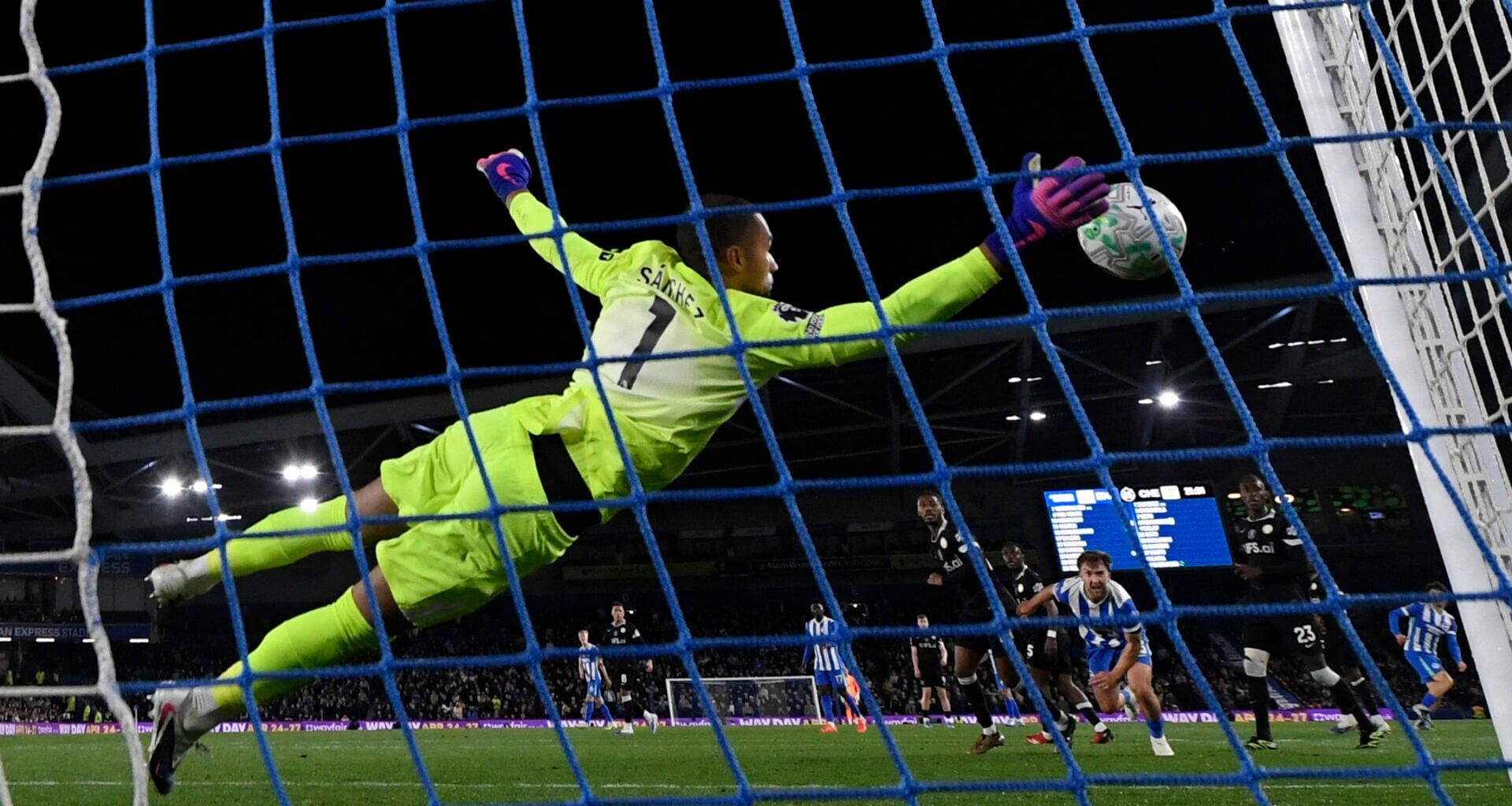 Why Brighton fans were 'really giving it' to Chelsea goalkeeper Robert Sanchez