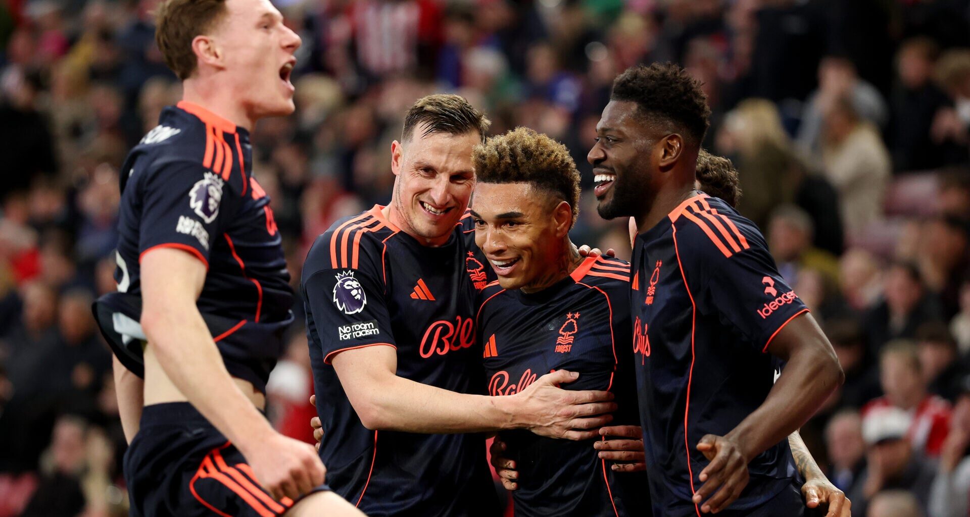 Elliot Anderson shares what he told Chris Wood after first Nottingham Forest goal since October