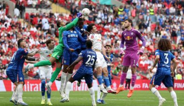 Robert Sanchez weighs up Chelsea's chances against Man City in FA Cup final