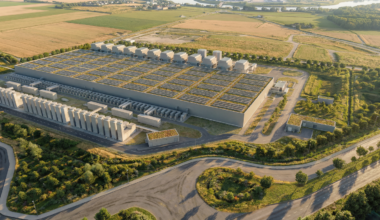 Google invests in its first data center in the Alps.