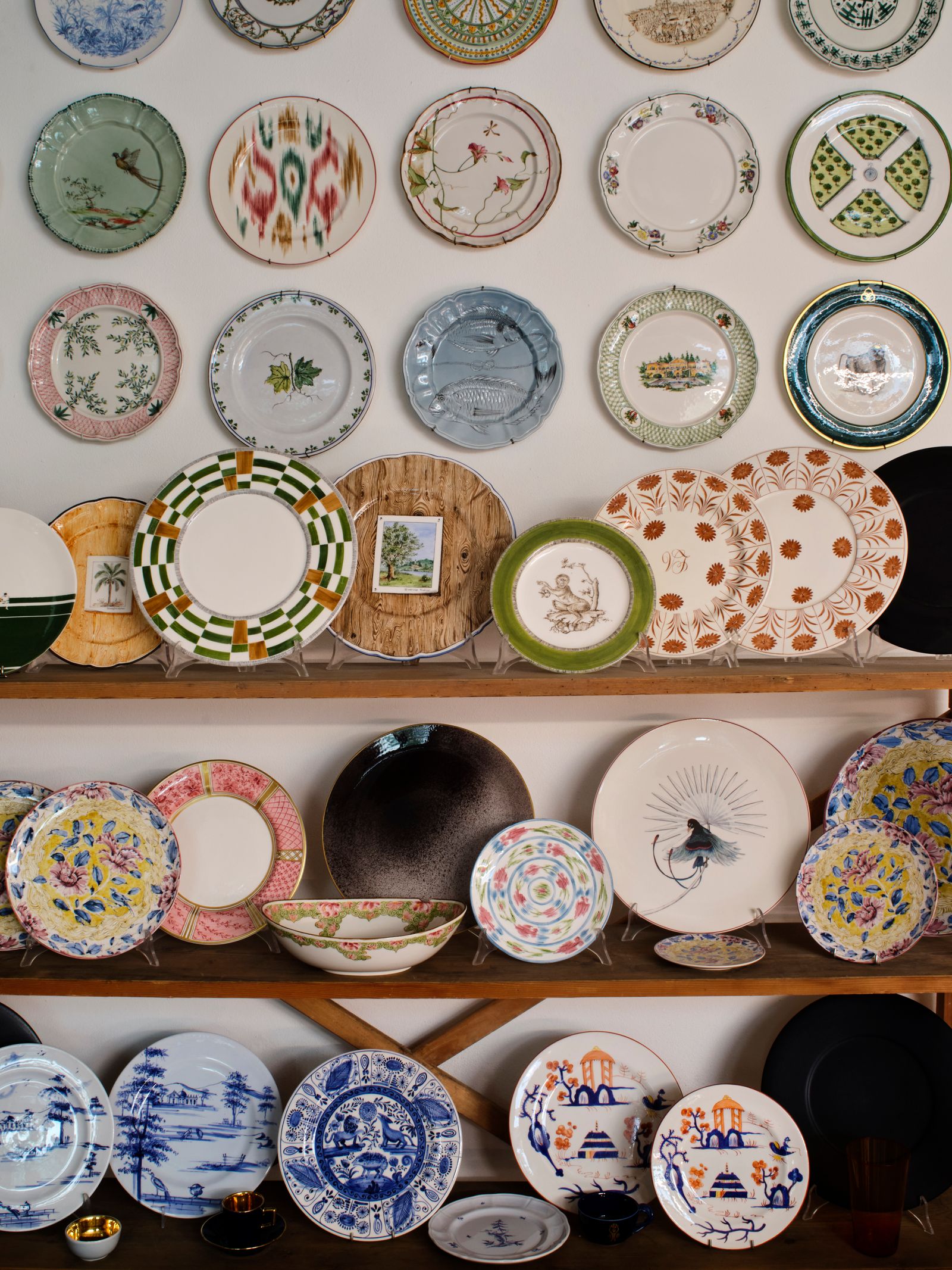 Image may contain Art Porcelain Pottery Handicraft and Plate