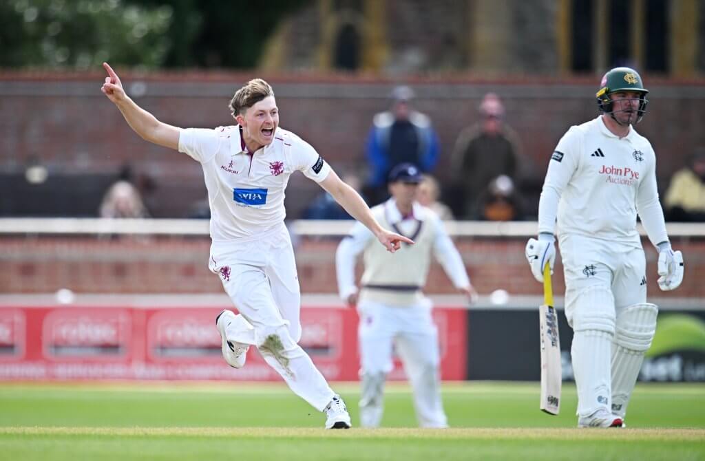 Alife and James put Somerset on top on day three