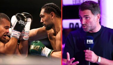 Eddie Hearn hails ‘future heavyweight champion’ after 11th KO in a row: “That was scary”