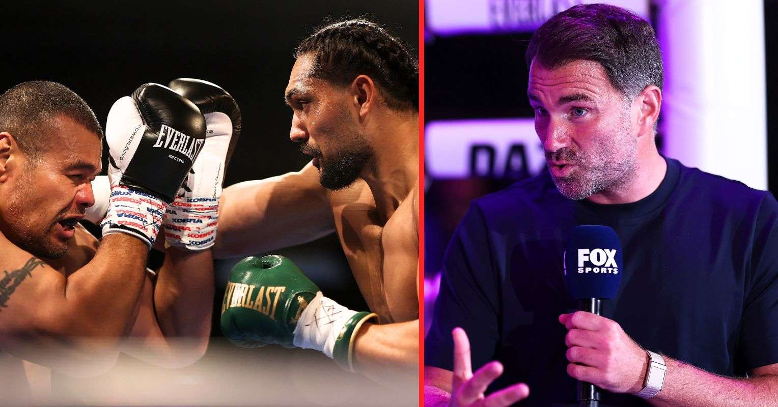 Eddie Hearn hails ‘future heavyweight champion’ after 11th KO in a row: “That was scary”