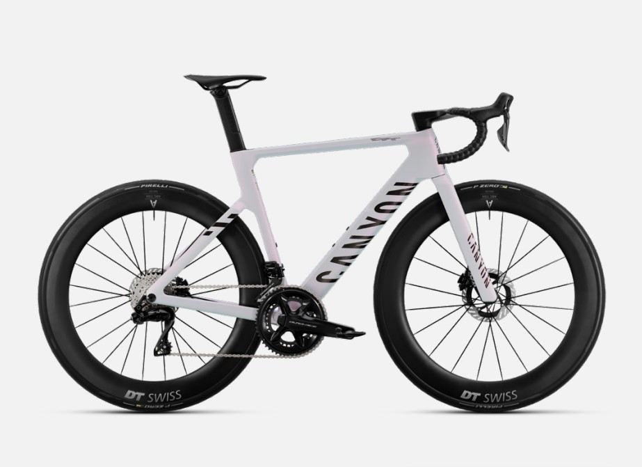 A white Canyon Endurace CFR