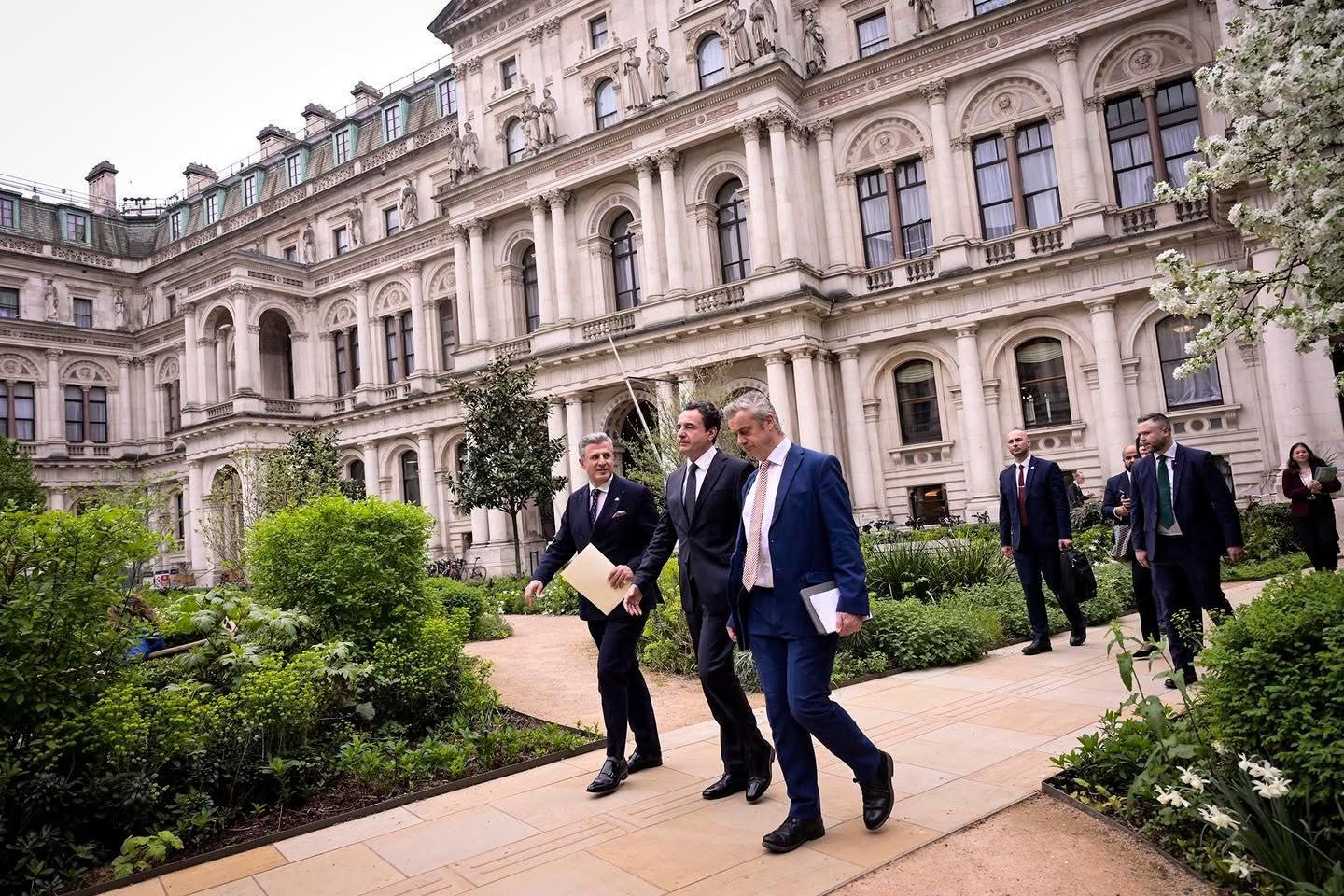 Prime Minister Kurti summarizes visit to London: Second in six months, United Kingdom a key ally