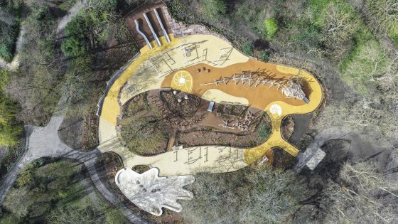 HTA designs playground in Crystal Palace Park as ‘paleontological dig’