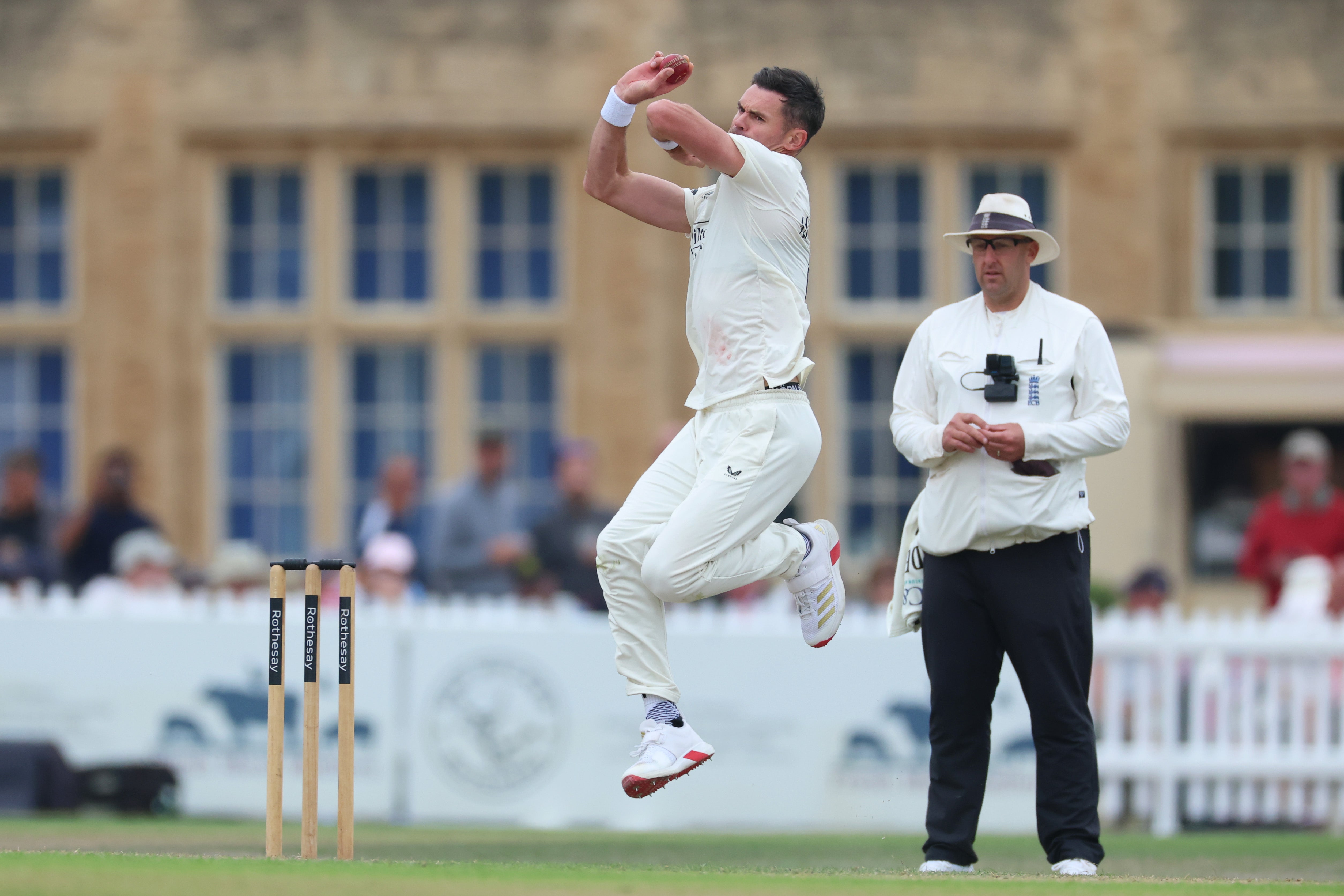 James Anderson will remain right in the swing of things 25 years into his Lancashire career