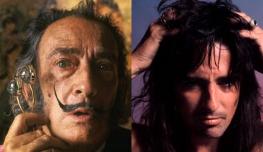 Salvador Dali and Alice Cooper