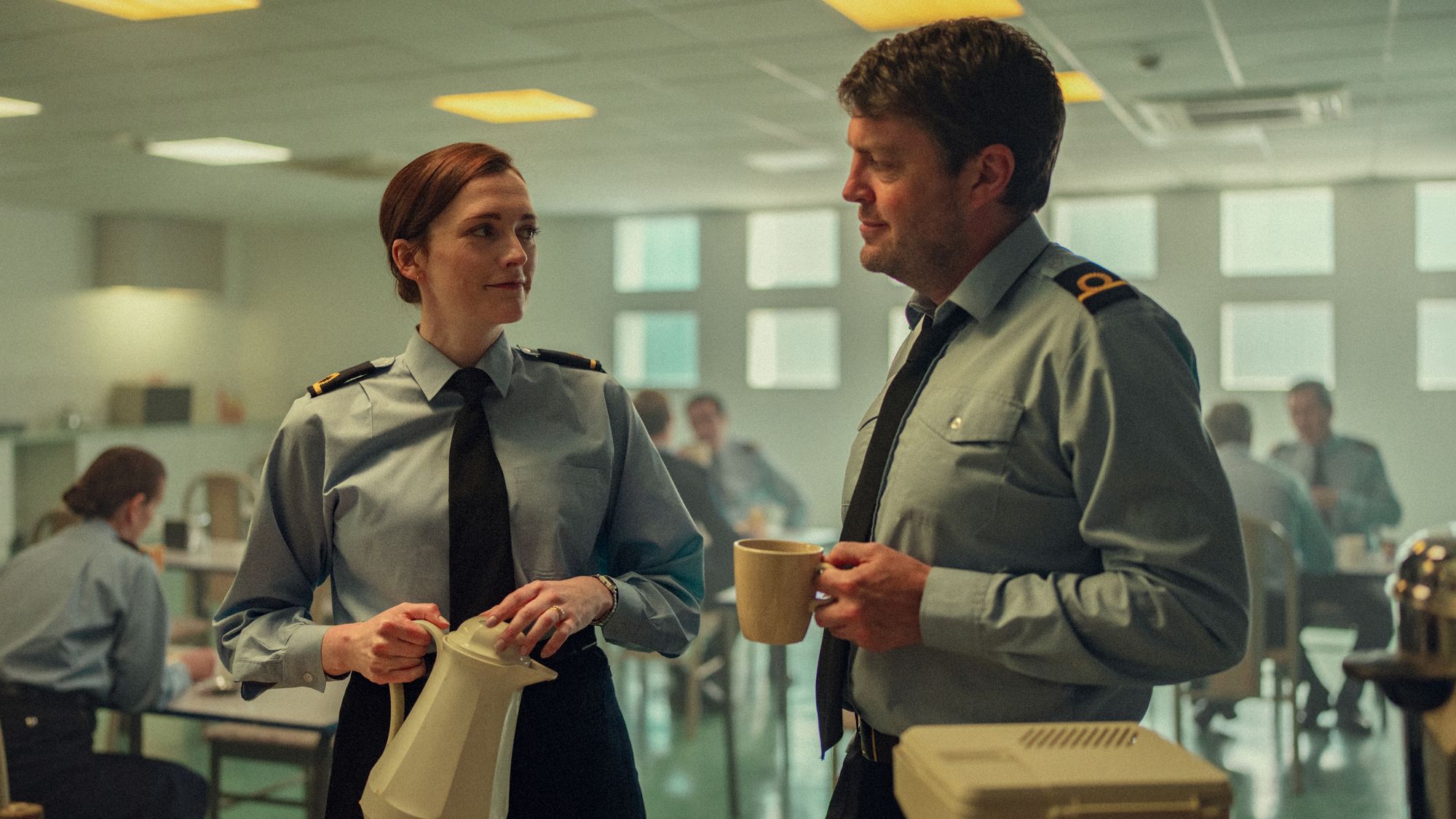 On the cusp of major change: Charlotte Ritchie and Tom Burke in ‘Legends’