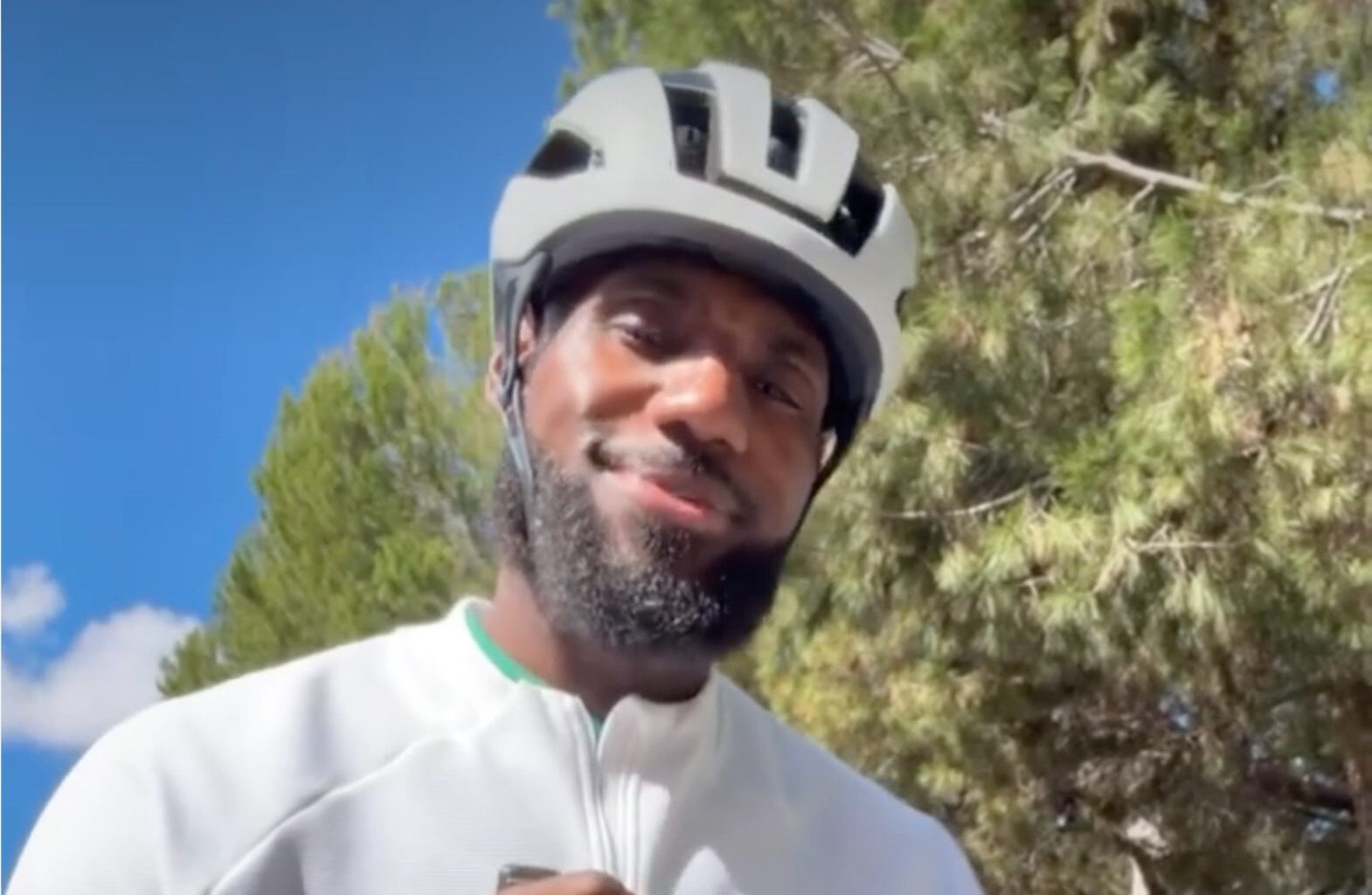 'Go make history': Lebron James shared a pre-race pep-talk with his Paris-Roubaix pick