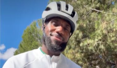 'Go make history': Lebron James shared a pre-race pep-talk with his Paris-Roubaix pick