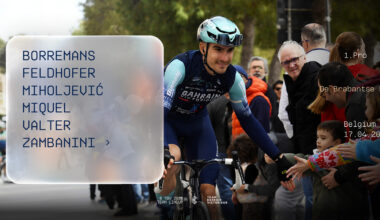 Zambanini Leads Bahrain Victorious at De Brabantse Pijl
