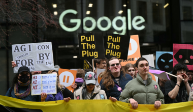 My lesson in misery from an anti-AI march