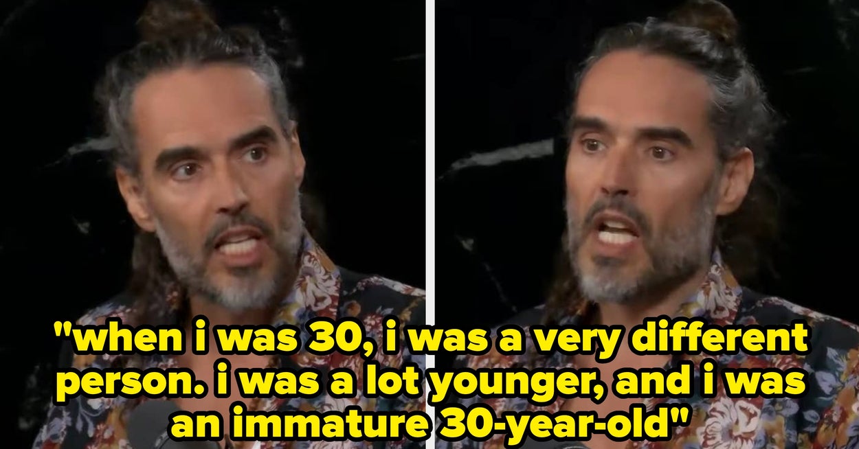Russell Brand Recalled Having Sex With A 16-Year-Old When He Was 30 - BuzzFeed