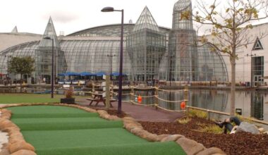 Plans for demolition of Pirate Cove Adventure Golf Course at Bluewater Shopping Centre in Greenhithe
