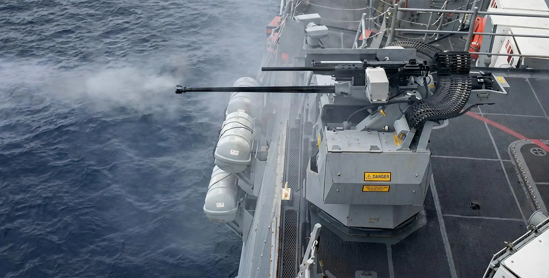 Mk38 Mod 4 30mm gun US Navy