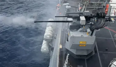 Mk38 Mod 4 30mm gun US Navy