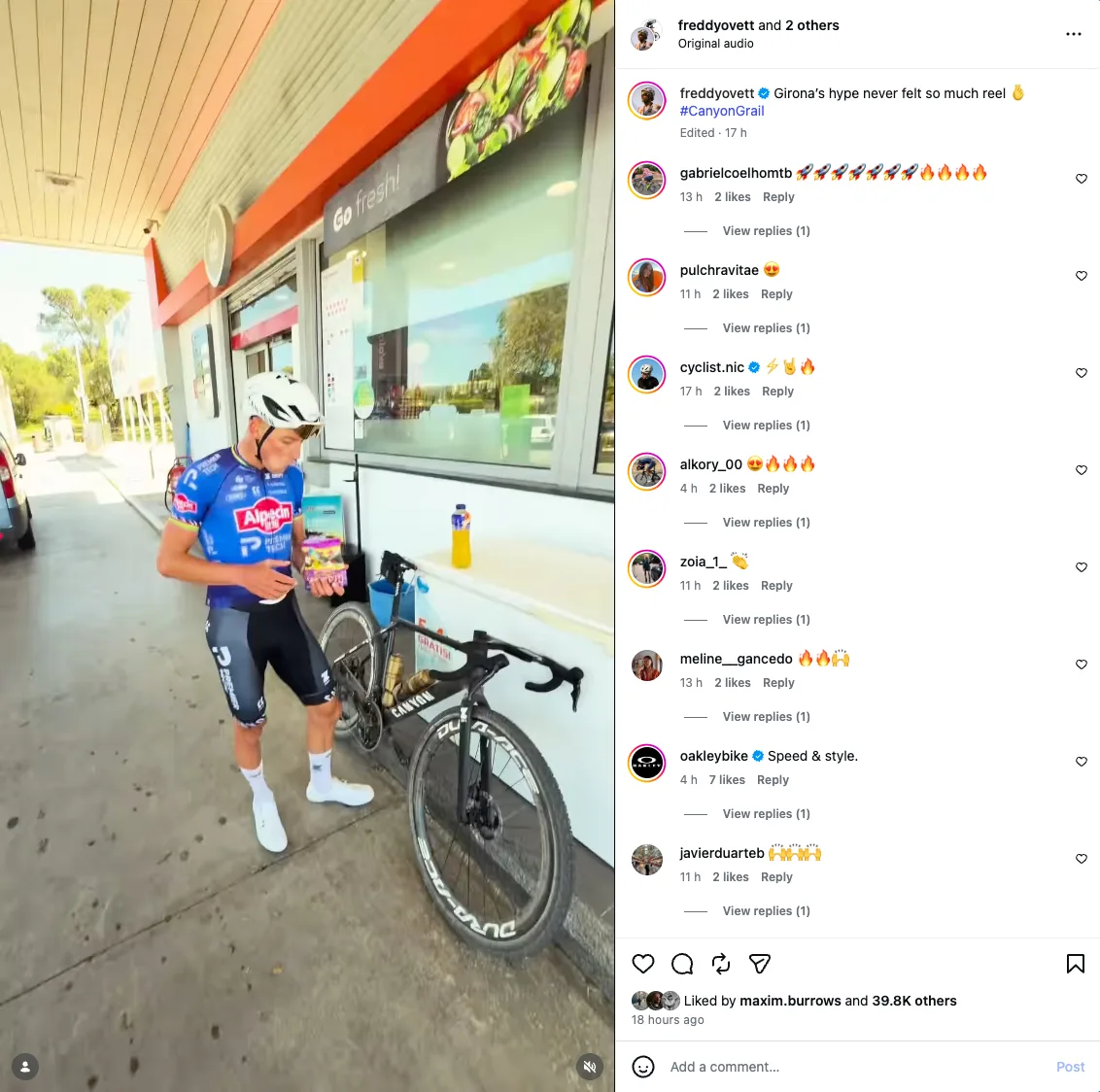 Mathieu van der Poel new Dura-Ace gravel wheels