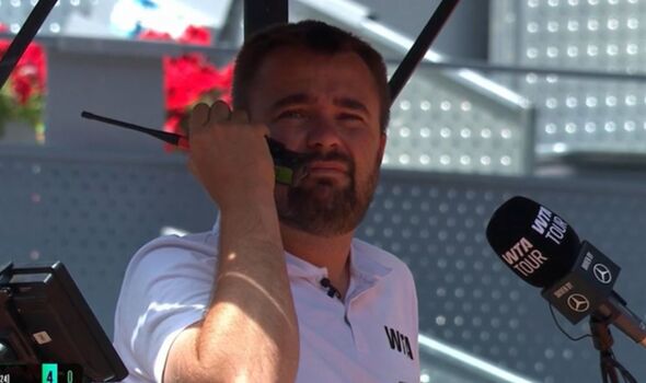 Madrid Open umpire Madrid Open umpire