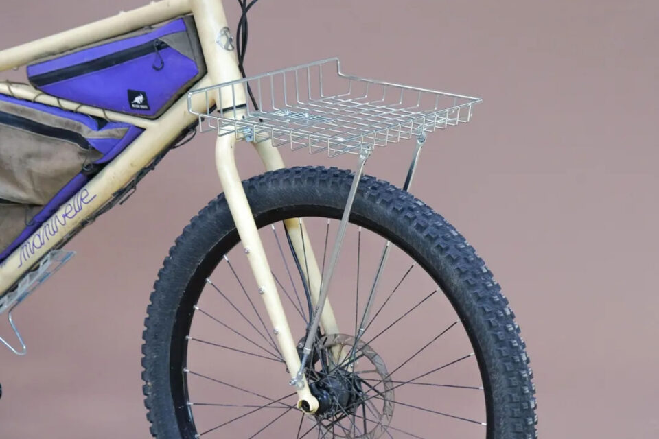 Manivelle Front Rack, Lightweight Front Racks for Bikepacking and Touring